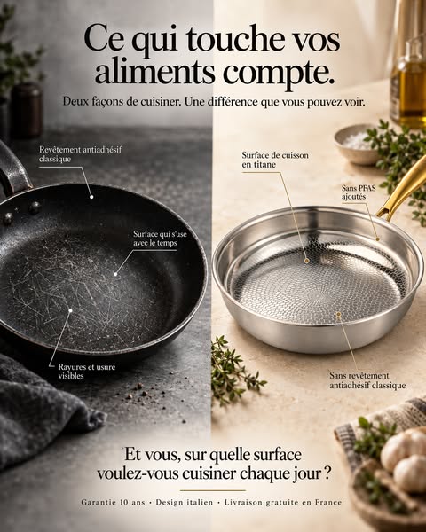 Une surface qui ne se dégrade pas