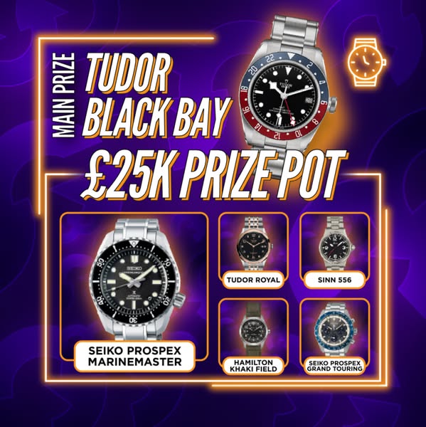£25k worth of prizes!
