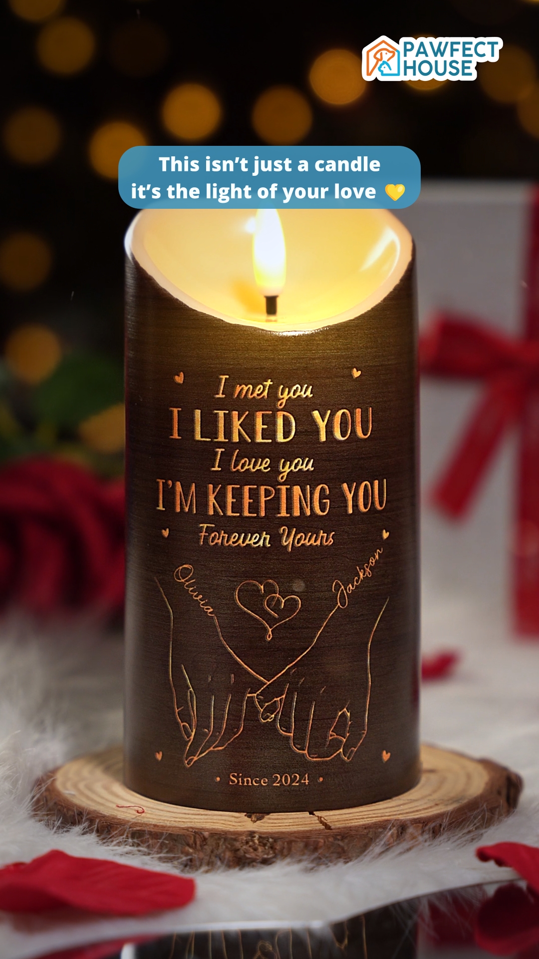 Custom LED Candle