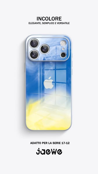 iPhone Incolore Bicchiere Cover