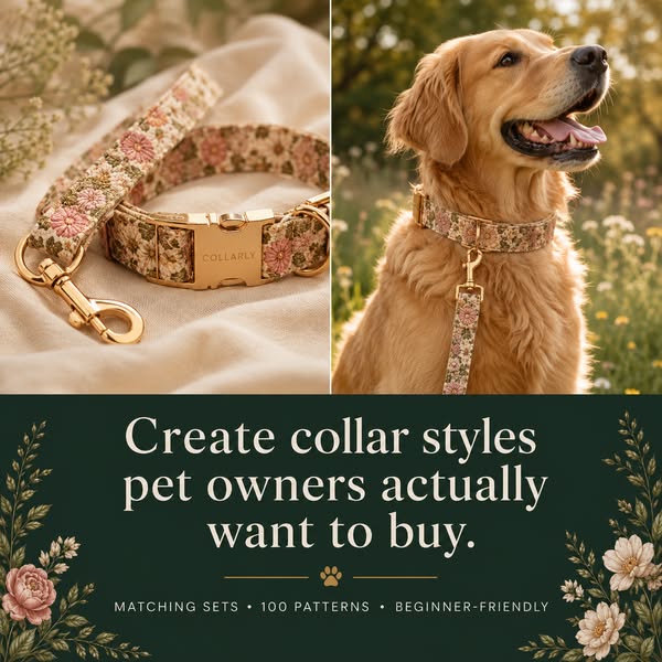 Turn Pet Collar Patterns Into a Creative Side Hustle