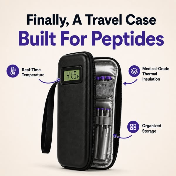 Finally, A Travel Case Built For Peptides