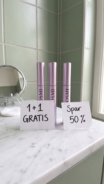 1+1 GRATIS – spar 50 %