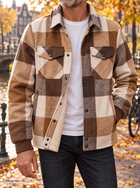 De ideale overshirt voor frisse herfstdagen