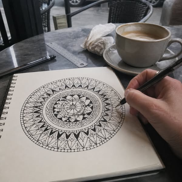 Learn the 2,000-Year-Old Art of Mandala Drawing