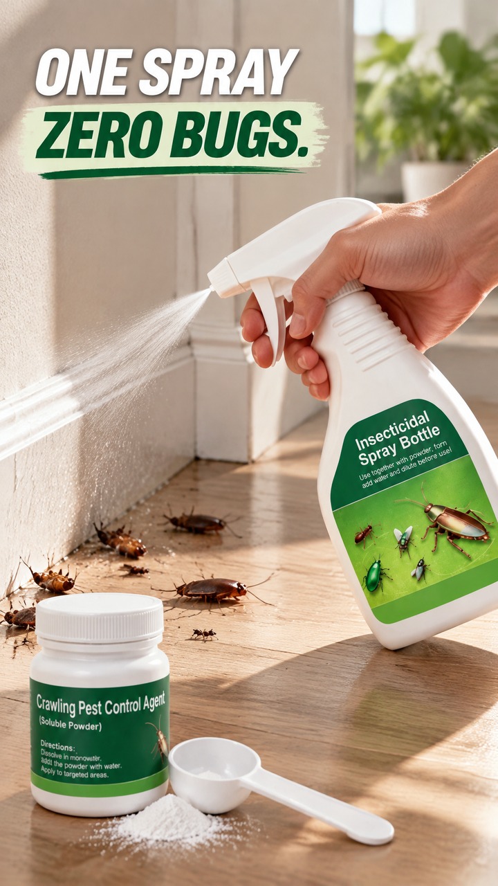 Tired of crawling pests?