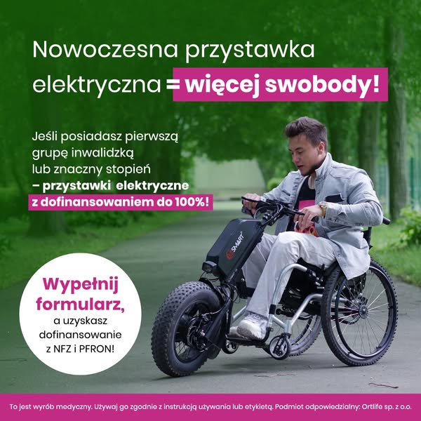 Odbierz darmowy sprzęt dla niepełnosprawnych