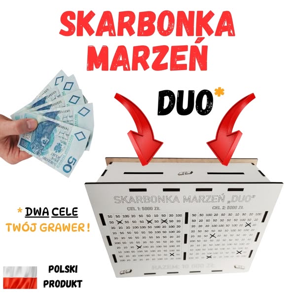 Oszczędzaj na 2 cele jednocześnie
