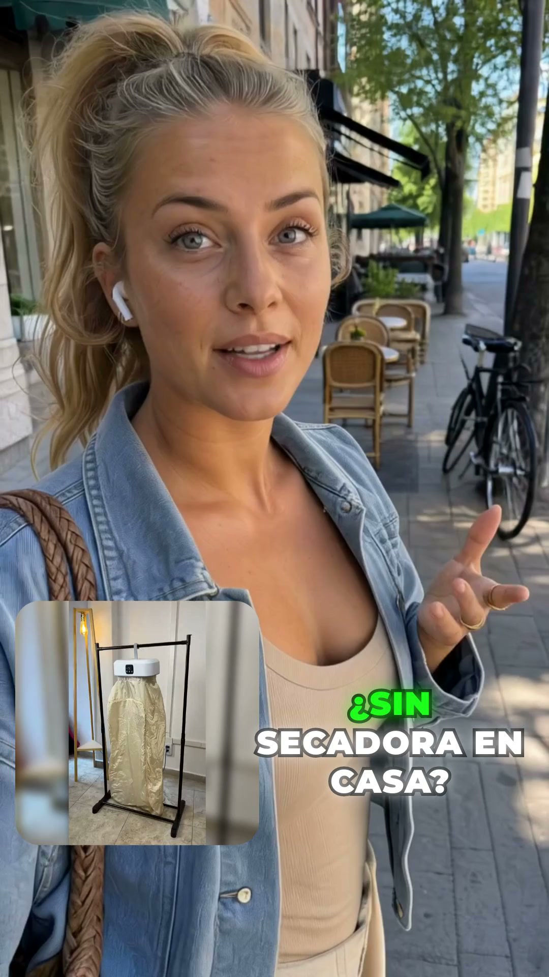 Ropa seca sin esperar