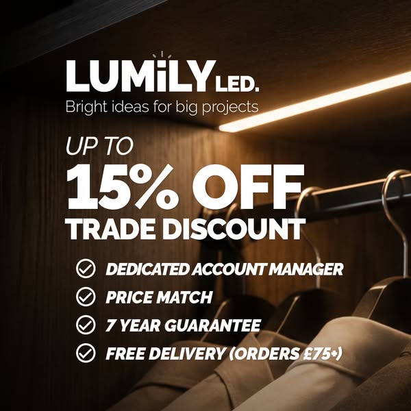 15% off with a trade account