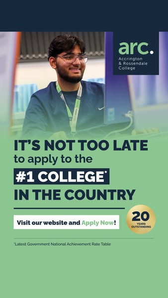 It's Not Too Late to Apply!