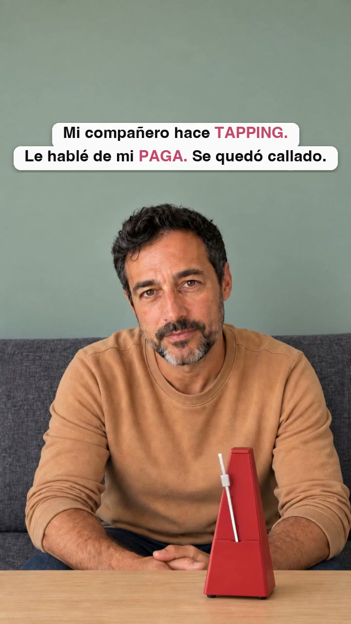 Le conté lo de mi paga. Se quedó callado