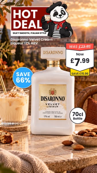 Disaronno Velvet Just £7.99!