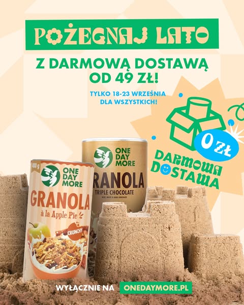 Anúncio de OneDayMore PL