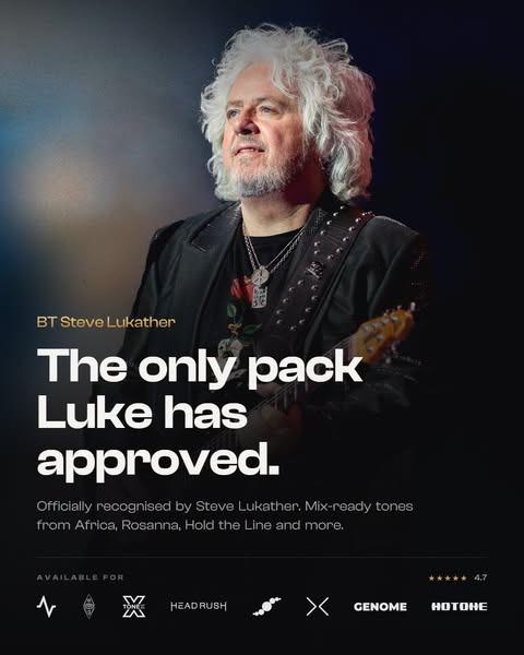 The Official Steve Lukather Tone Pack