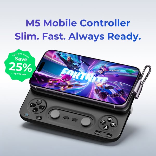 Meet M5: Slim. Fast. Always Ready.