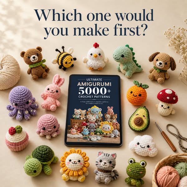 5000+ Amigurumi Crochet Patterns