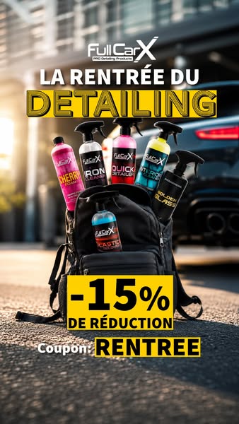 Redonnez de la brillance et protégez vos intérieurs et carrosserie.