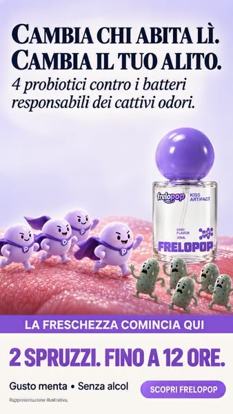 Dirai addio all'alito cattivo!