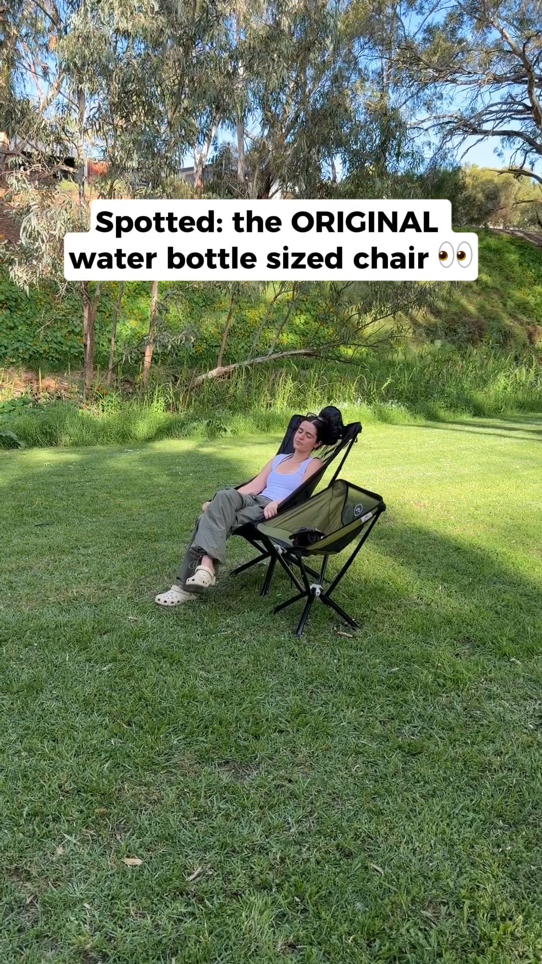 The Waterbottle Size Chair