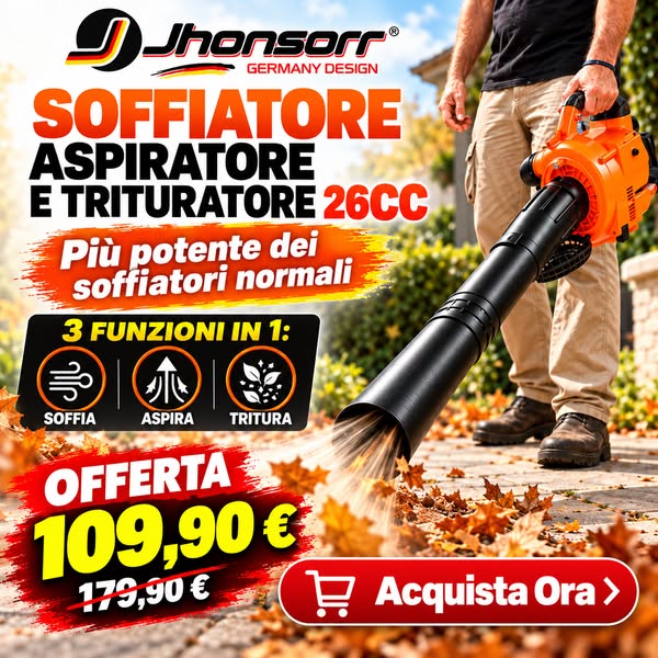 Risparmi 70 € — Soffiatore 3 in 1 con Spedizione Gratis
