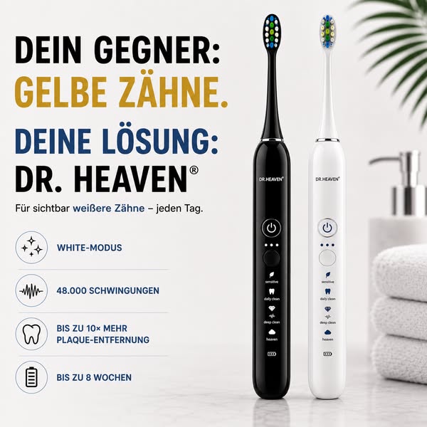 Sag gelblichen Verfärbungen den Kampf an.