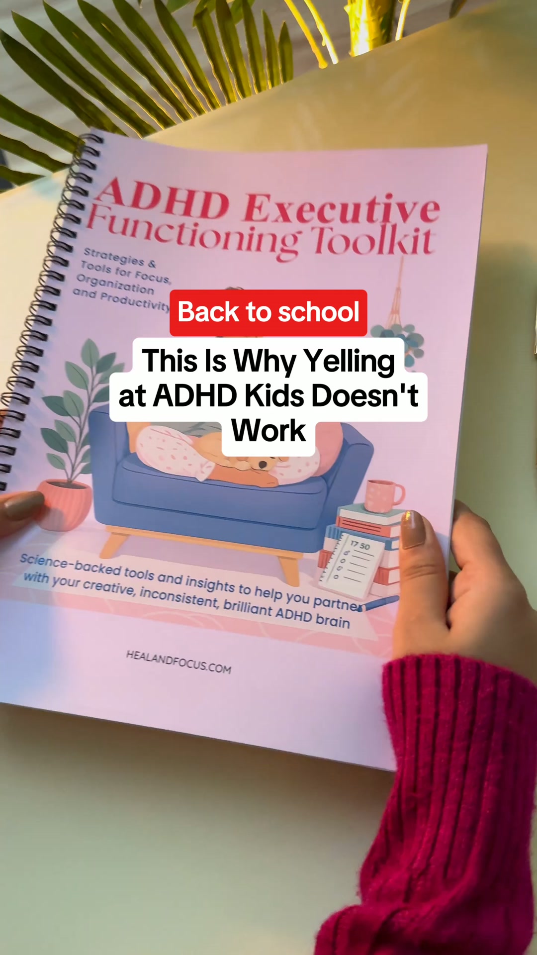 Yelling at ADHD kids doesn't work give them the right tools at 90% off today.