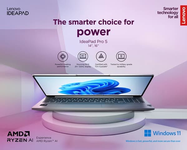 Lenovo IdeaPad 5 Laptops | Krachtig & Veelzijdig