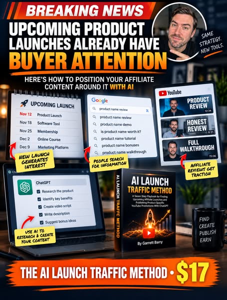 Tap Into Upcoming Affiliate Launches