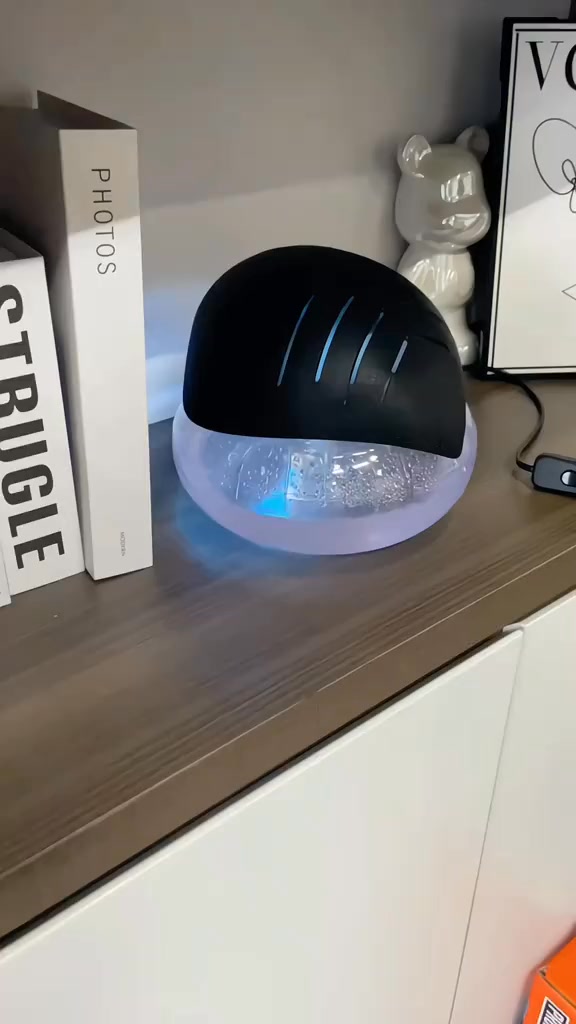 Fresh Air Revitalizer Diffuser – Water-Based Air Purifier & Aromatherapy LED Humidifier