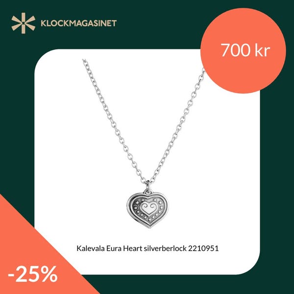 Kalevala Eura Heart silverberlock 2210951