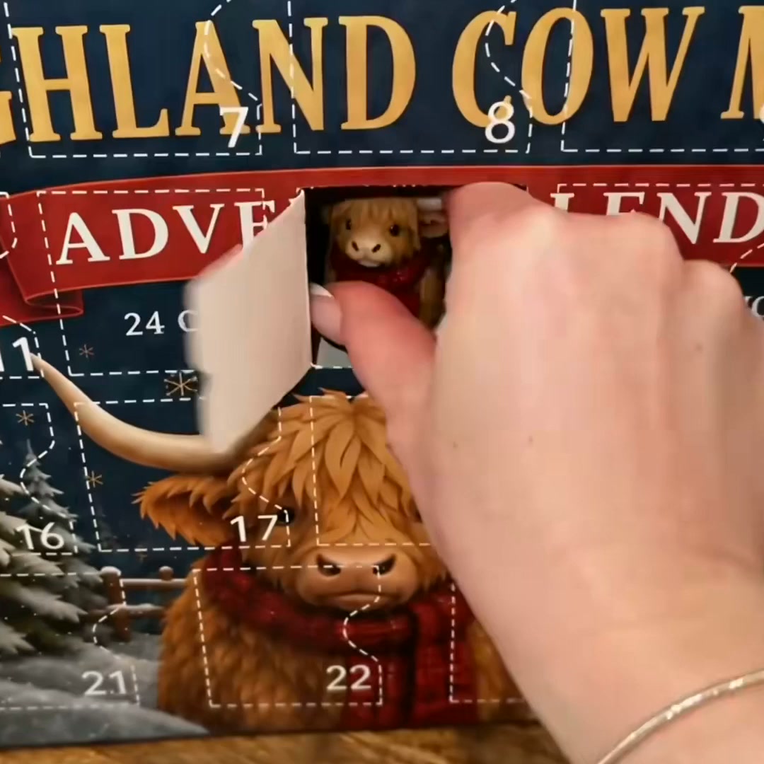 Tiny Cows for Christmas