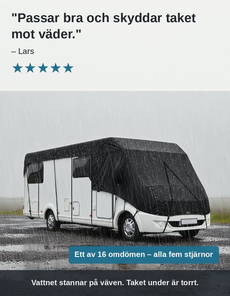 16 omdömen, alla fem stjärnor – i regn också