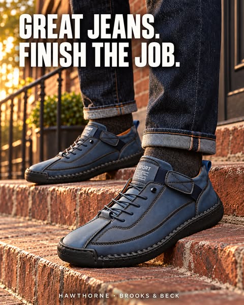 Hawthorne Leather Sneaker