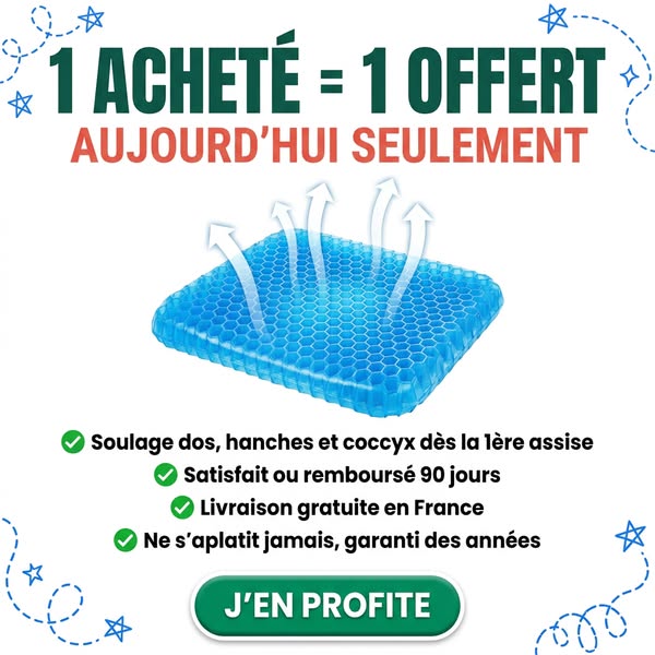 1 ACHETÉ = 1 OFFERT !