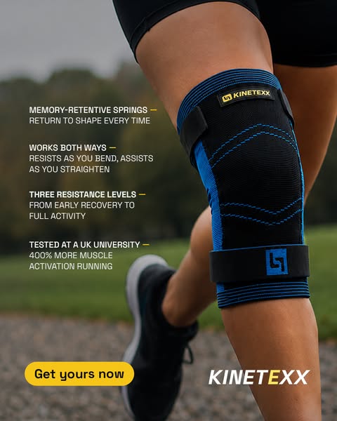The knee support that strengthens, not just supports.