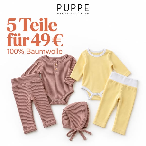 Babykleidung aus Naturfaser