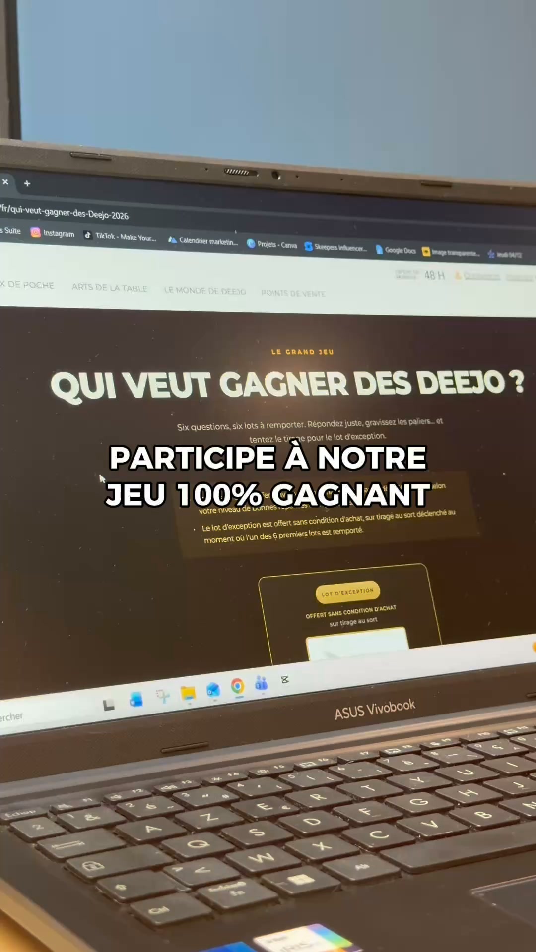 Qui veut gagner des Deejo?
