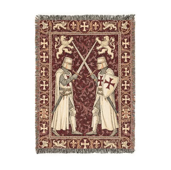 Crusader Duel Woven Blanket – Made to Last Generations