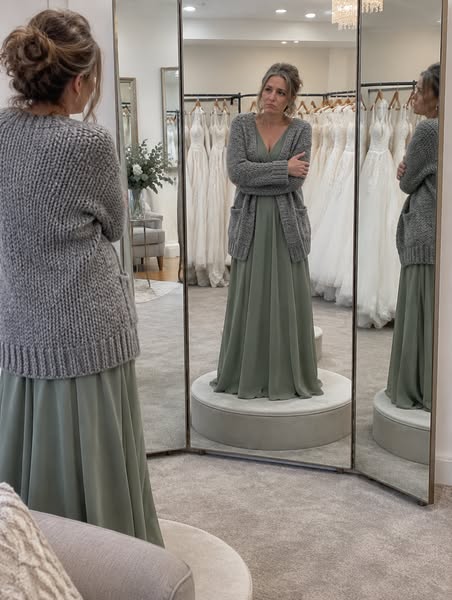 I Tried On 11 Mother-Of-The-Bride Dresses. The Seamstress Noticed What I Was Hiding.