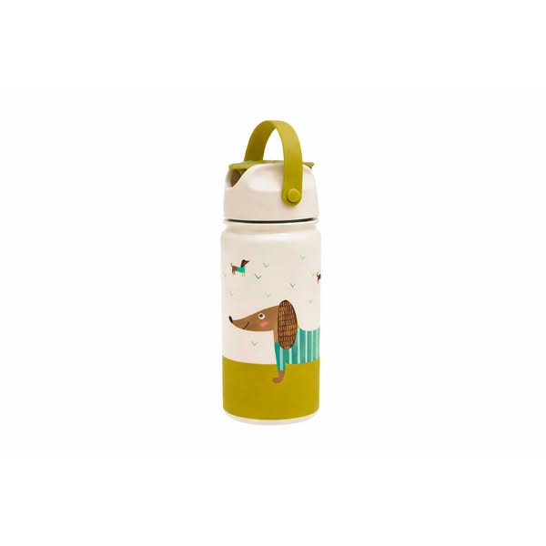Trinkflasche aus Edelstahl Teckel