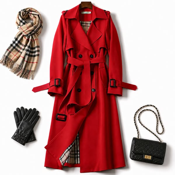 Stay Warm & Stylish in the Berkley Lane Trench!