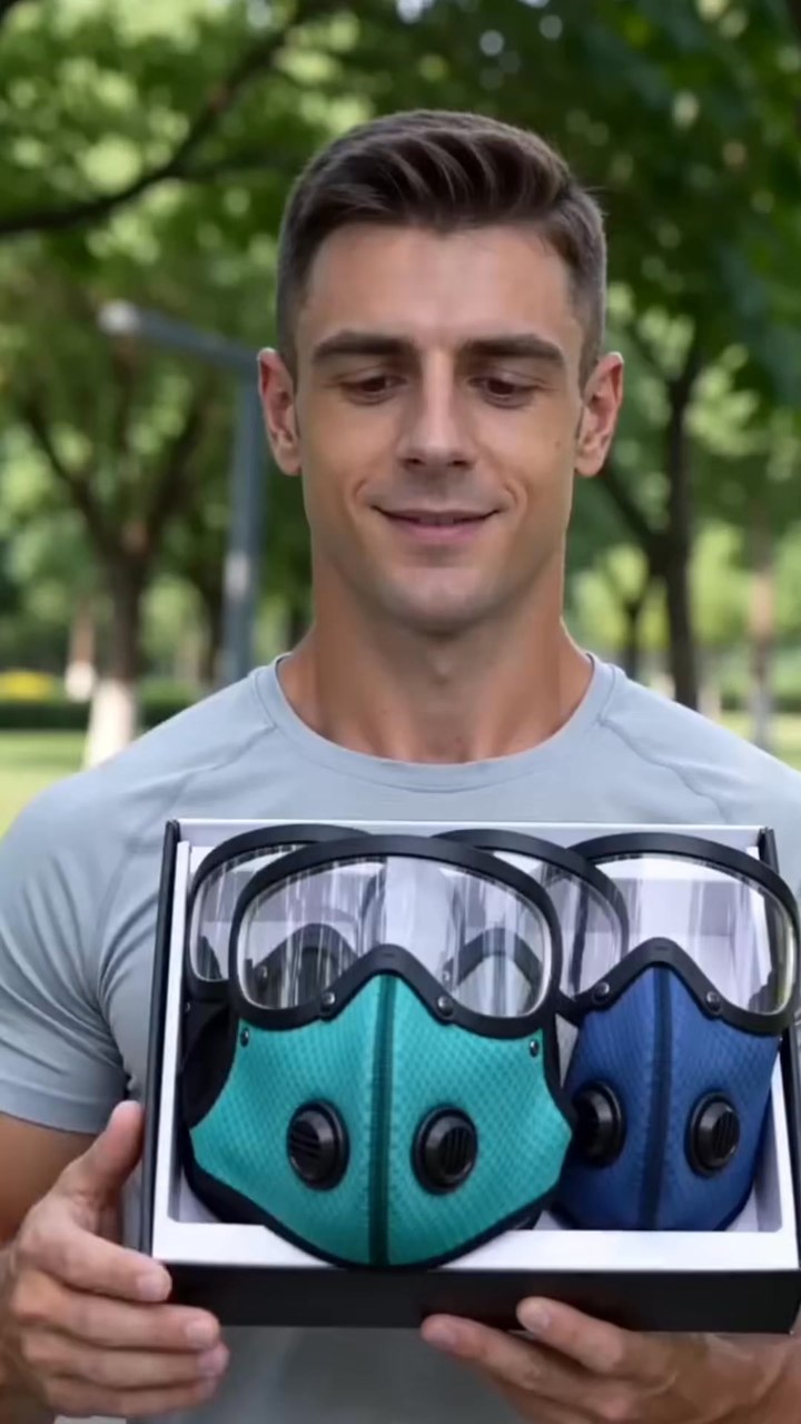 Reusable Carbon Filter Dust Mask – Built for Active Lifestyles