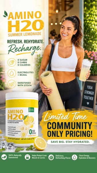 Introducing Summer Lemonade Amino H20™