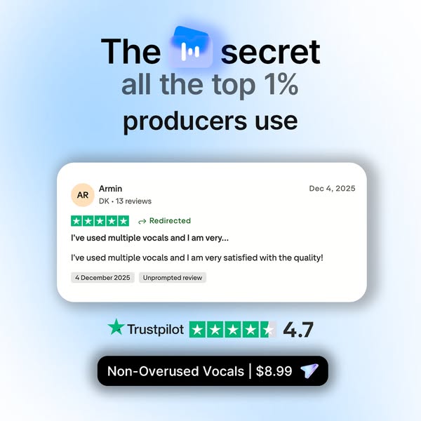 Say Goodbye To Overused EDM Vocals