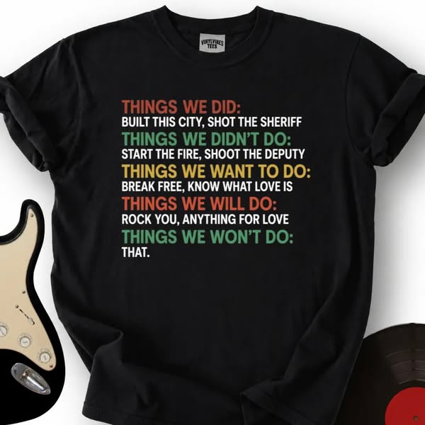 Music T-Shirt Sale!