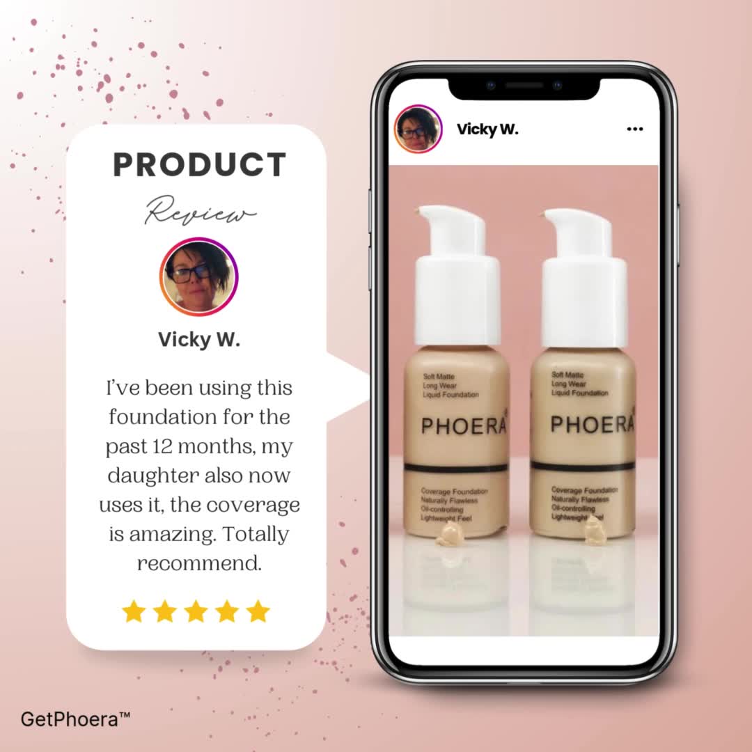 55% Off - No Caking & Cracking with Full Coverage