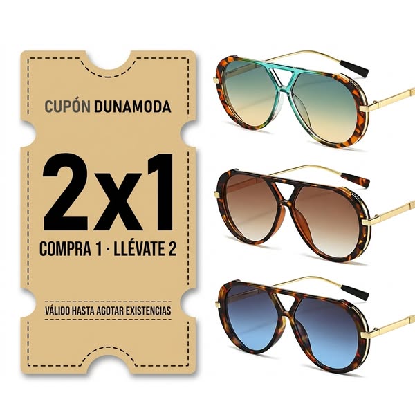 Gafas de Sol en 2x1