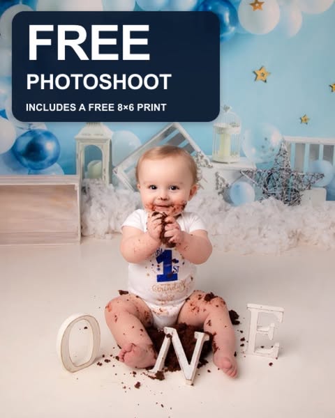 Free Cake Smash Photoshoot