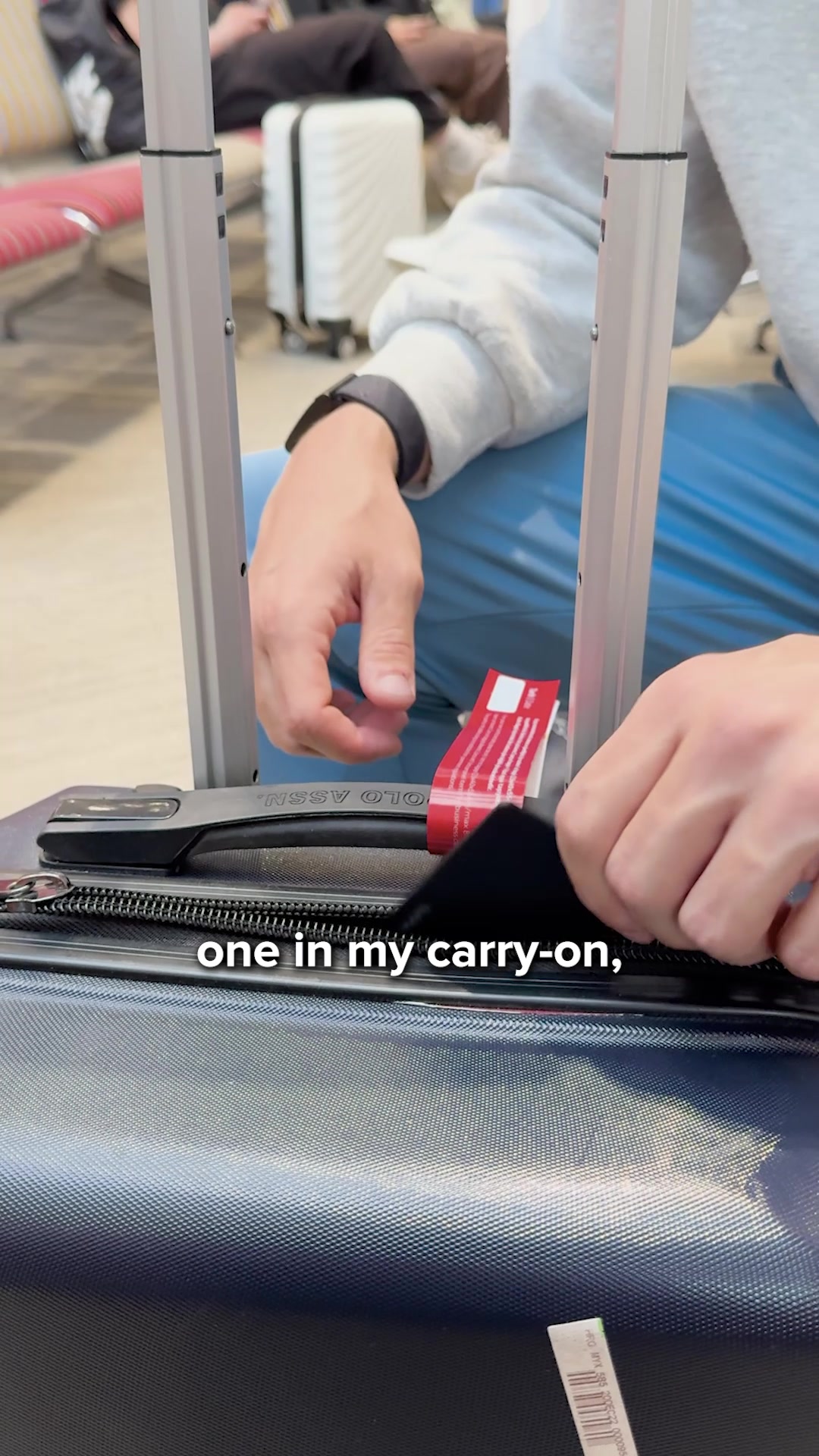 40 bags stolen. One carousel. One year.